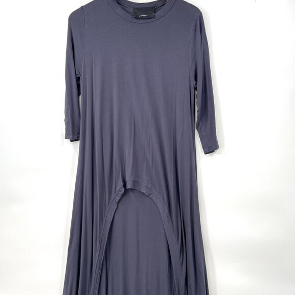Workhall Assymetrical High Low Maxi Tunic - Picture 2 of 4
